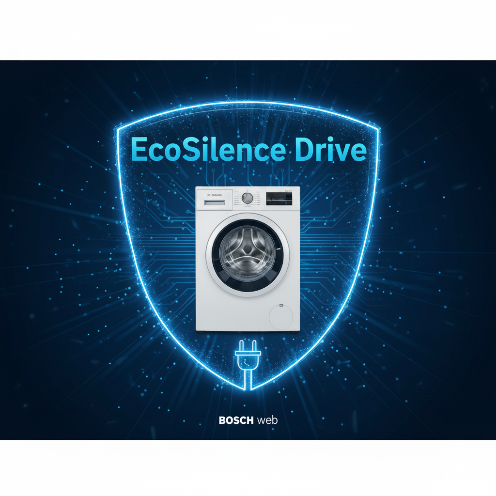 تکنولوژی EcoSilence Drive در ماشین‌های لباسشویی بوش چیست؟